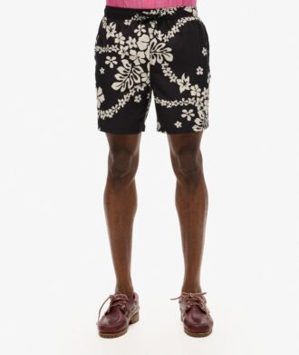 17-Zoll-Shorts mit recyceltem Hawaii-Print