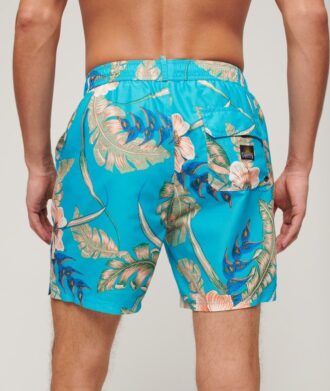 17-Zoll-Shorts mit recyceltem Hawaii-Print