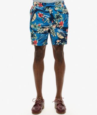 17-Zoll-Shorts mit recyceltem Hawaii-Print