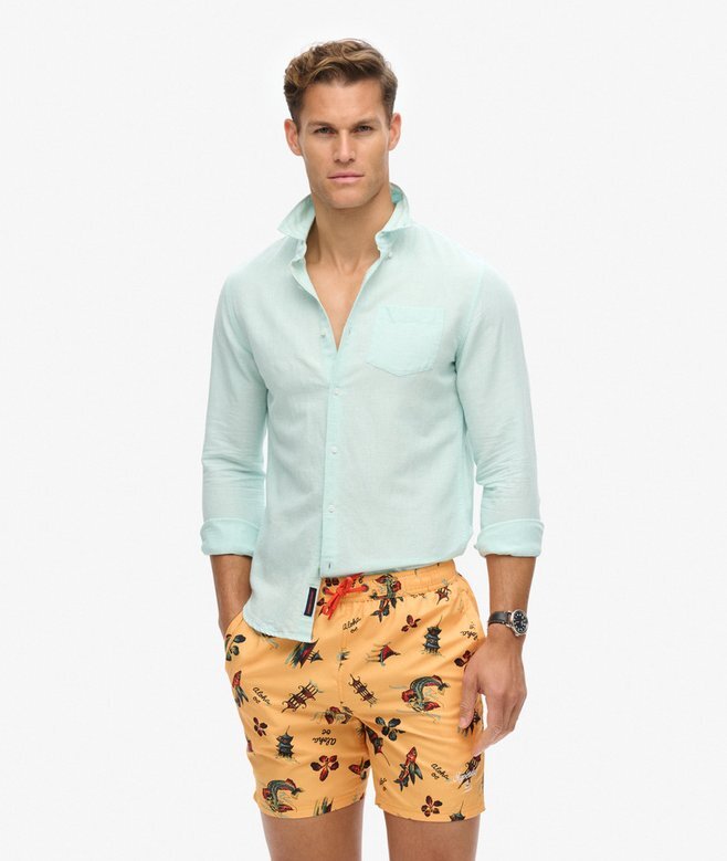 17-Zoll-Shorts mit recyceltem Hawaii-Print 17-Zoll-Shorts mit recyceltem Hawaii-Print