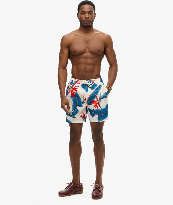17-Zoll-Shorts mit recyceltem Hawaii-Print 17-Zoll-Shorts mit recyceltem Hawaii-Print