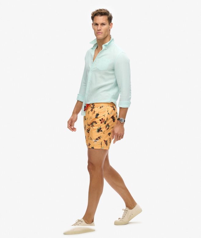 17-Zoll-Shorts mit recyceltem Hawaii-Print 17-Zoll-Shorts mit recyceltem Hawaii-Print
