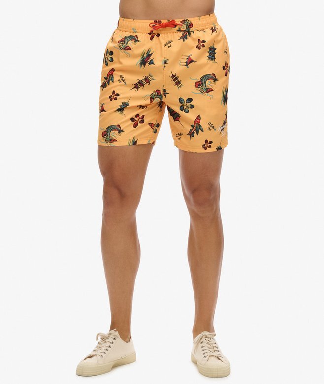 17-Zoll-Shorts mit recyceltem Hawaii-Print 17-Zoll-Shorts mit recyceltem Hawaii-Print