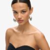 50er-Jahre-Bandeau-Minikleid aus Spitze