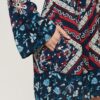 60er-Jahre-Minikleid mit ausgestellten Ärmeln
