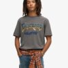 70er-Jahre-Rock-Grafik-Band-T-Shirt