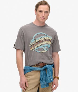 70er-Jahre-Rock-Grafik-Band-T-Shirt
