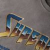 70er-Jahre-Rock-Grafik-Band-T-Shirt