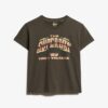 70er-Jahre-Rockband-T-Shirt mit Flügelärmeln 70er-Jahre-Rockband-T-Shirt mit Flügelärmeln