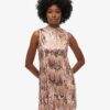 A-Linien-Mini-Kleid mit Pailletten A-Linien-Mini-Kleid mit Pailletten