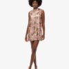 A-Linien-Mini-Kleid mit Pailletten A-Linien-Mini-Kleid mit Pailletten