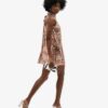 A-Linien-Mini-Kleid mit Pailletten A-Linien-Mini-Kleid mit Pailletten