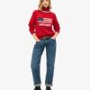 Americana Rollkragenpullover aus Strickmode