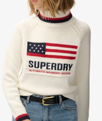 Americana Rollkragenpullover aus Strickmode