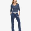Athletic Button-Down-Langarm-Oberteil Athletic Button-Down-Langarm-Oberteil