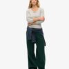 Athletic Button-Down-Langarm-Oberteil Athletic Button-Down-Langarm-Oberteil