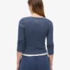 Athletic Button-Down-Langarm-Oberteil Athletic Button-Down-Langarm-Oberteil
