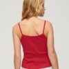 Athletic College Graphic Rib Cami Oberteil