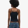 Athletic College Graphic Rib Cami Oberteil