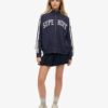 Athletic Essentials Applique Loose Zip Track Top