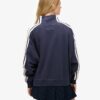 Athletic Essentials Applique Loose Zip Track Top
