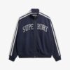 Athletic Essentials Applique Loose Zip Track Top