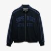 Athletic Essentials Applique Loose Zip Track Top
