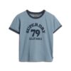 Athletic Essentials Beach Graphic Ringer T-Shirt Athletic Essentials Beach Graphic Ringer T-Shirt