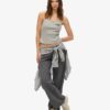 Athletic Essentials Cami-Oberteil mit bestickten Knöpfen Athletic Essentials Cami-Oberteil mit bestickten Knöpfen