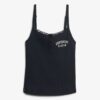 Athletic Essentials Cami-Oberteil mit bestickten Knöpfen Athletic Essentials Cami-Oberteil mit bestickten Knöpfen