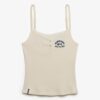 Athletic Essentials Cami-Oberteil mit bestickten Knöpfen Athletic Essentials Cami-Oberteil mit bestickten Knöpfen