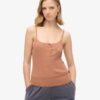 Athletic Essentials Cami-Oberteil mit Knöpfen
