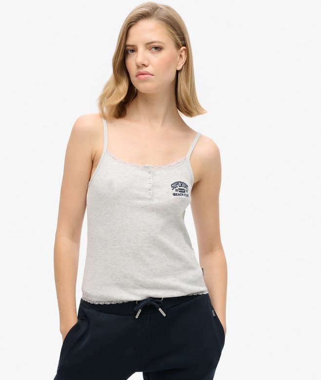 Athletic Essentials Cami-Oberteil mit Knöpfen Athletic Essentials Cami-Oberteil mit Knöpfen