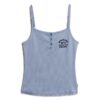 Athletic Essentials Cami-Oberteil mit Knöpfen