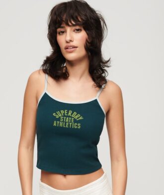 Athletic Essentials Crop-Top-Oberteil