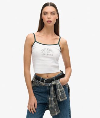 Athletic Essentials Crop-Top-Oberteil