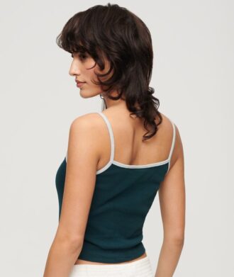 Athletic Essentials Crop-Top-Oberteil