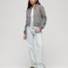 Athletic Essentials Crop Zip Kapuzenpullover Athletic Essentials Crop Zip Kapuzenpullover
