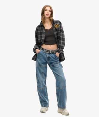 Athletic Essentials Cropped-Top mit Spitzenbesatz