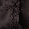 Athletic Essentials Cropped-Top mit Spitzenbesatz