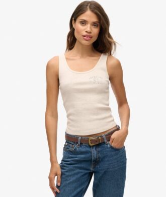 Athletic Essentials Geripptes Tanktop