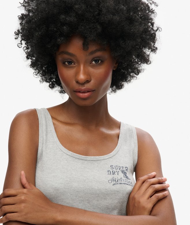 Athletic Essentials Geripptes Tanktop Athletic Essentials Geripptes Tanktop
