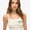 Athletic Essentials Graphic Button Cami Top