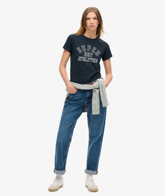 Athletic Essentials Graphic Fitted T-Shirt Athletic Essentials Graphic Fitted T-Shirt
