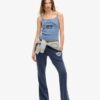 Athletic Essentials Graphic Pointelle Cami Top Athletic Essentials Graphic Pointelle Cami Top