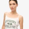 Athletic Essentials Graphic Pointelle Cami Top Athletic Essentials Graphic Pointelle Cami Top