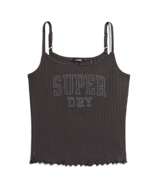 Athletic Essentials Graphic Pointelle Cami Top Athletic Essentials Graphic Pointelle Cami Top
