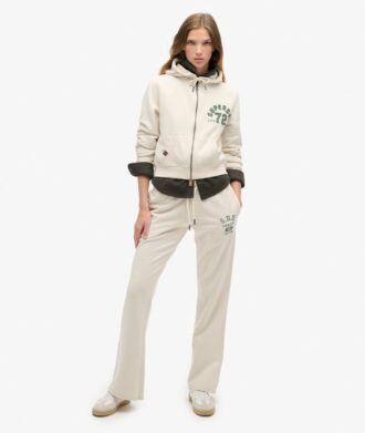 Athletic Essentials Jogginghose mit niedriger Leibhöhe und ausgestelltem Bein