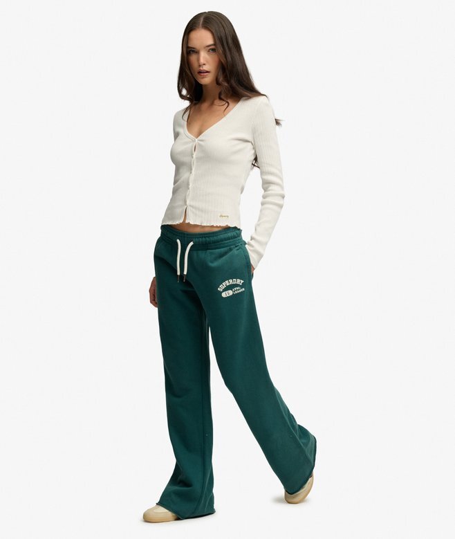 Athletic Essentials Jogginghose mit niedriger Leibhöhe und ausgestelltem Bein Athletic Essentials Jogginghose mit niedriger Leibhöhe und ausgestelltem Bein