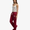 Athletic Essentials Jogginghose mit niedriger Leibhöhe und ausgestelltem Bein